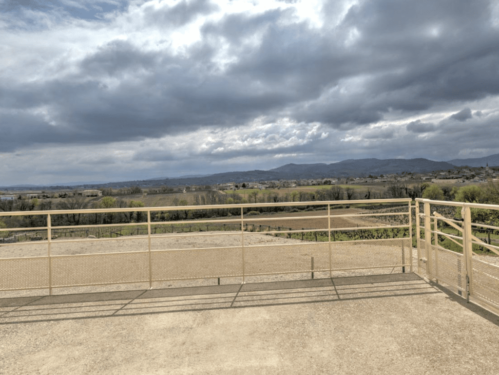 extérieur vue panoramique gîte